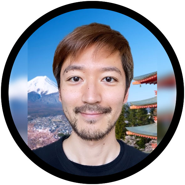 Ken, Japanischlehrer aus Tokyo, Portraitfoto
