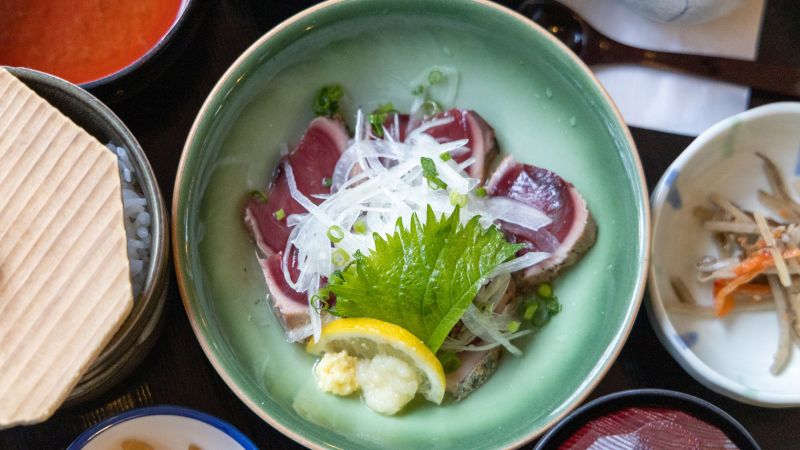 Sashimi, Roher Fisch, Japanische Küche